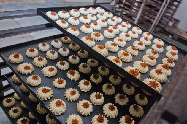 Печенье отсаженное на отсадочной машине